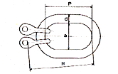 Master link for Double sling (with clamp)